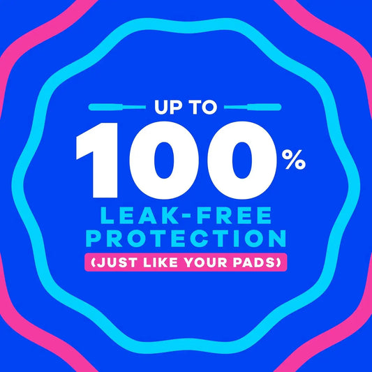 Tampax Starter Kit Multipack, with LeakGuard Braid, Regular/Super Absorbency, Easy First Tampon Trial, Unscented, 12 Count